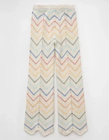 Pantalon au crochet à taille haute fierté AE