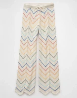 Pantalon au crochet à taille haute fierté AE