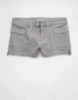 Short cargo court à taille basse extensible AE