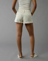Short cargo court à taille basse extensible AE