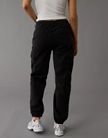 Pantalon de jogging cargo ample à taille haute extensible AE