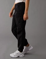 Pantalon de jogging cargo ample à taille haute extensible AE