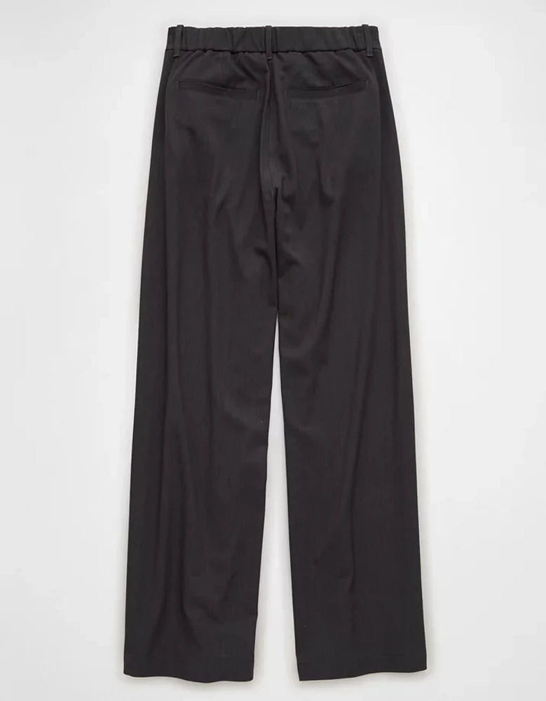 Pantalon coquelicot à taille très haute en rondeur AE