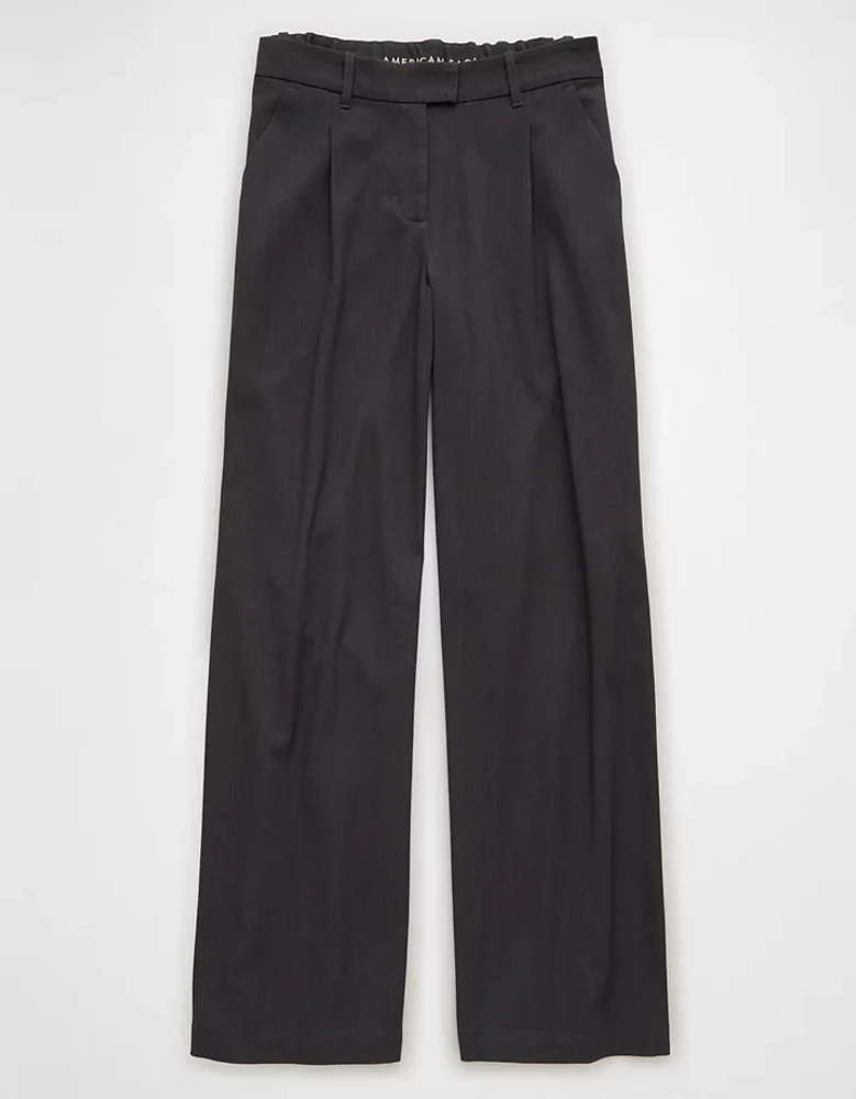 Pantalon coquelicot à taille très haute en rondeur AE
