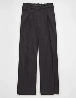 Pantalon coquelicot à taille très haute en rondeur AE