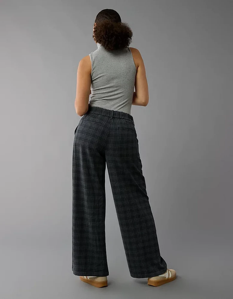 AE Stretch Curvy High-Waisted Wide-Leg Trouser