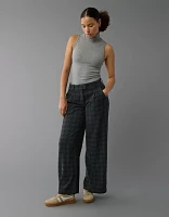 AE Stretch Curvy High-Waisted Wide-Leg Trouser