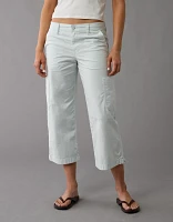 AE Stretch Low-Rise Straight Crop Pant