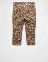 AE Stretch Low-Rise Leopard Capri Pant