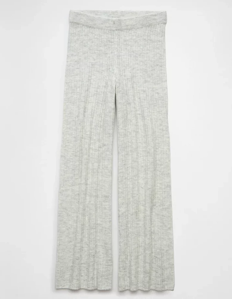 AE High-Waisted Wide-Leg Sweater Pant