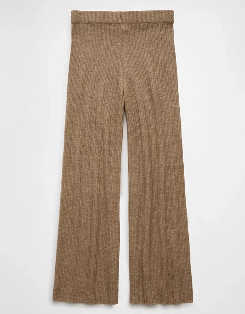 AE High-Waisted Wide-Leg Sweater Pant