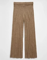 AE High-Waisted Wide-Leg Sweater Pant