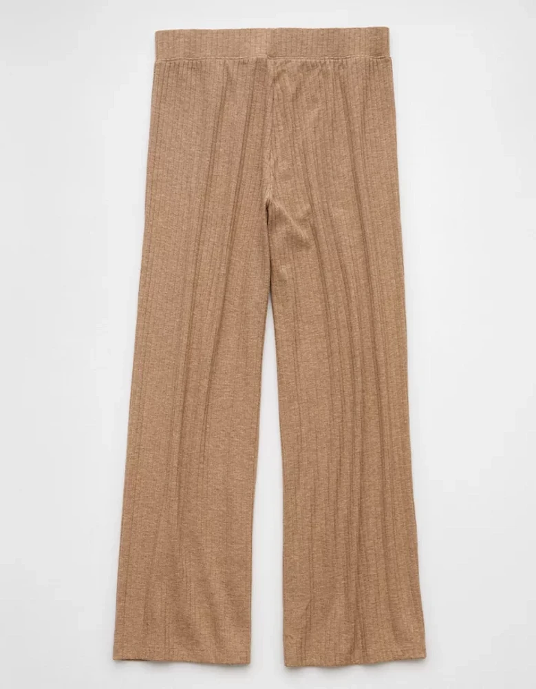 Pantalon de détente en tricot à taille haute AE