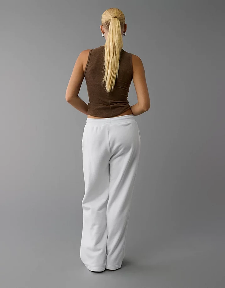 AE Everyday Luxe Wide-Leg Sweatpant