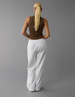 AE Everyday Luxe Wide-Leg Sweatpant