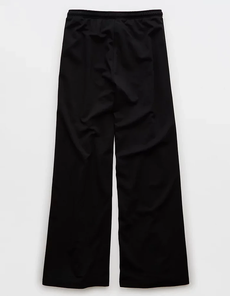 AE Stretch High-Waisted Wide-Leg Track Pant