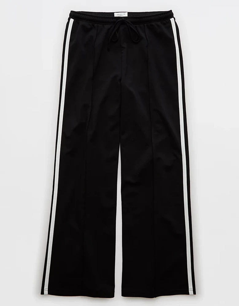 AE Stretch High-Waisted Wide-Leg Track Pant