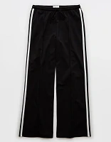 AE Stretch High-Waisted Wide-Leg Track Pant