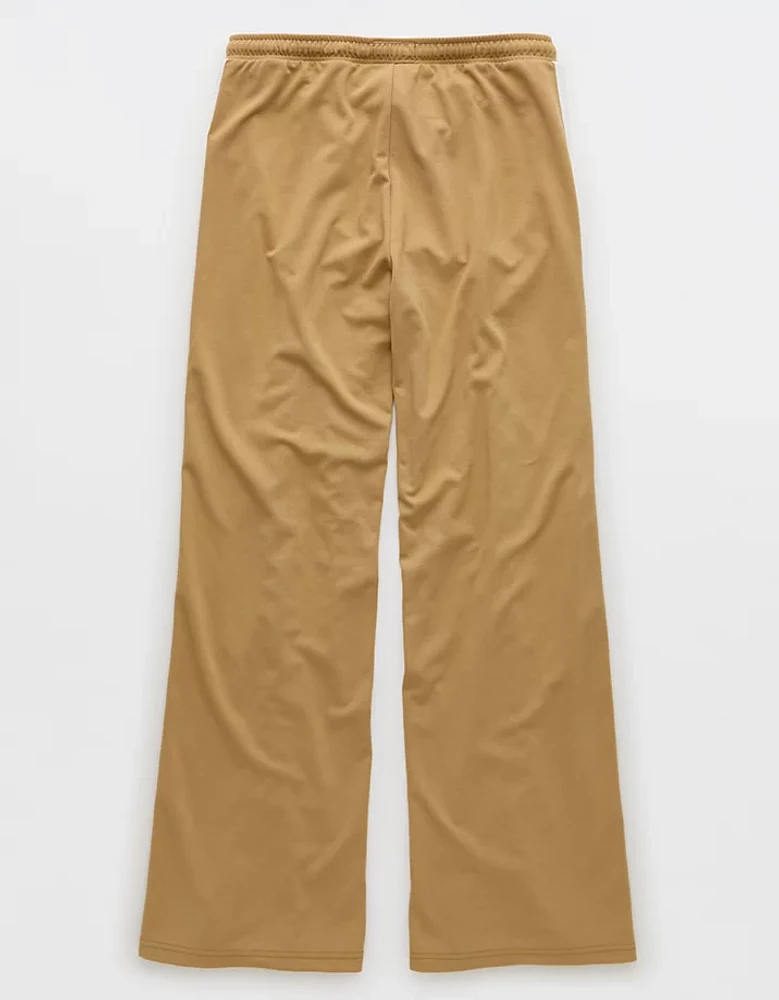 AE Stretch High-Waisted Wide-Leg Track Pant