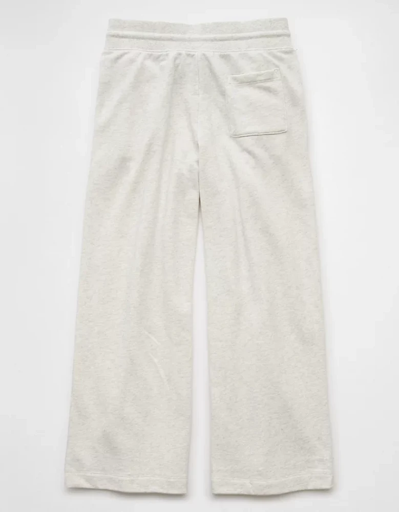 Pantalon en molleton à jambe large AE