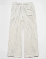 Pantalon en molleton à jambe large AE