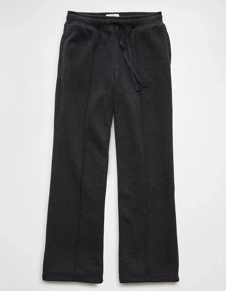 AE Everyday Luxe Wide-Leg Sweatpant