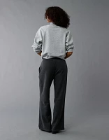 AE Everyday Luxe Wide-Leg Sweatpant