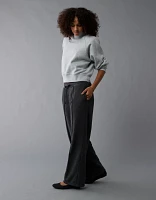 AE Everyday Luxe Wide-Leg Sweatpant