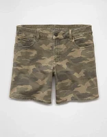 AE 8" Stretch Low-Rise Camo Baggy Short