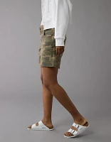 AE 8" Stretch Low-Rise Camo Baggy Short