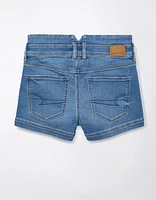 Short court en denim à taille haute Next Level AE