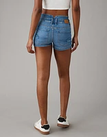 Short court en denim à taille haute Next Level AE