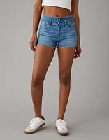 Short court en denim à taille haute Next Level AE