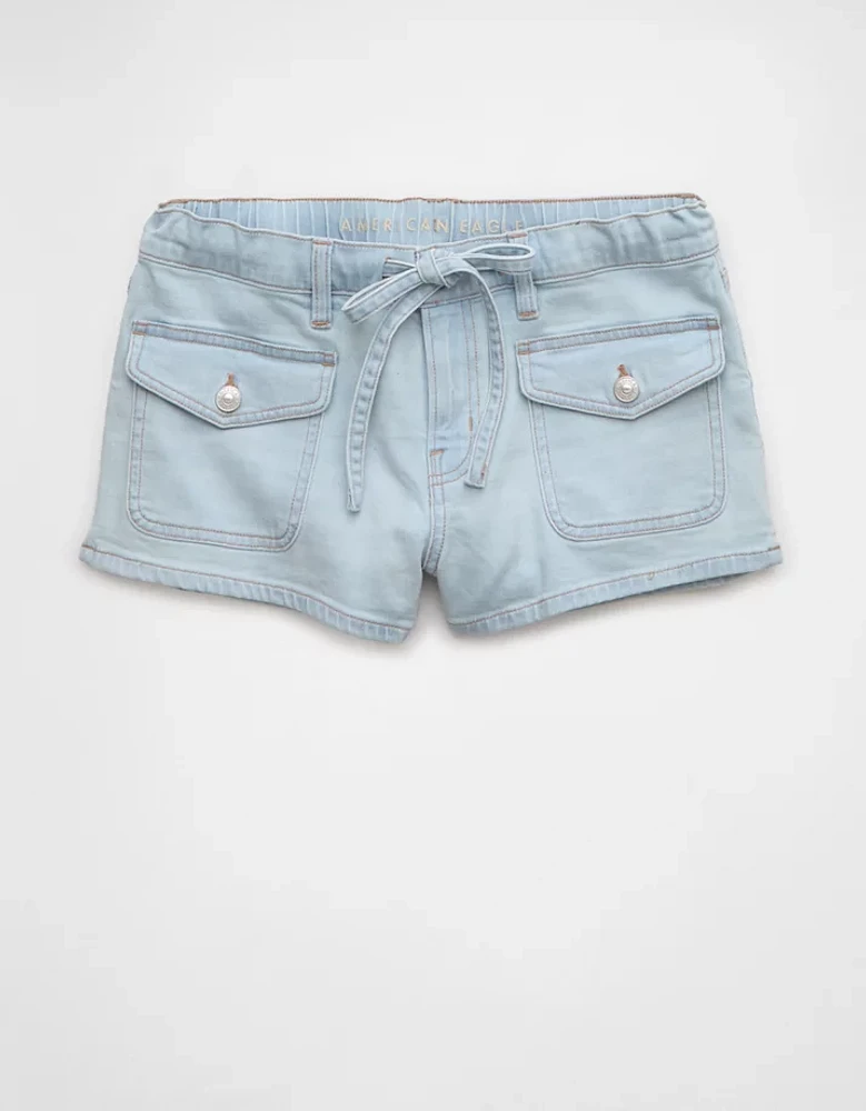 AE Dreamy Drape Stretch Denim Easy Shortie