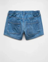 Petit short simple à taille basse en denim de rêve AE