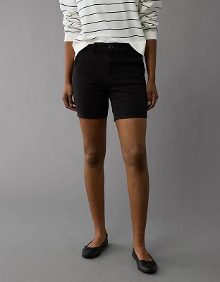 AE Stretch High-Waisted Trouser Bermuda Short