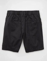 Short de ville 8 po en mélange lin extensible AE