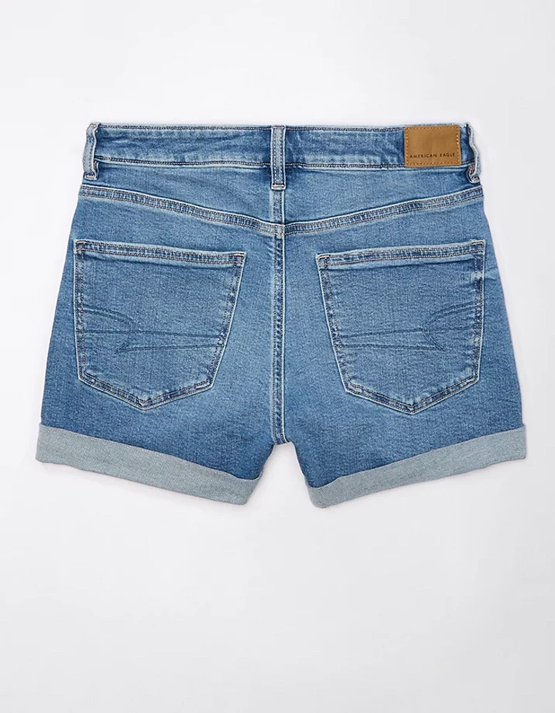 AE Stretch Denim Mom Short