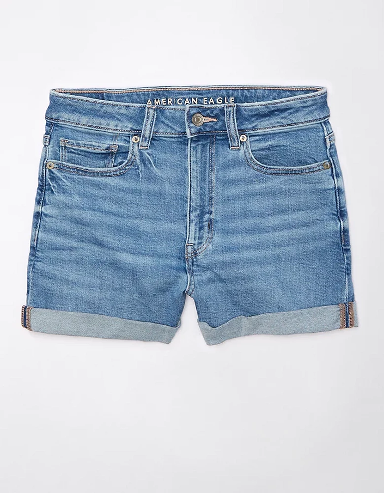 Short de maman en denim extensible AE