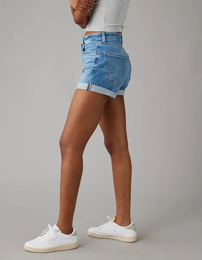 Short de maman en denim extensible AE