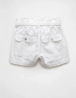 AE Stretch Paper Bag Denim Mom Short