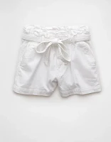 AE Stretch Paper Bag Denim Mom Short