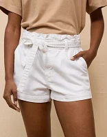 AE Stretch Paper Bag Denim Mom Short