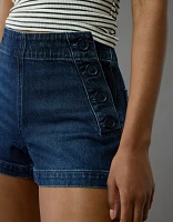 Short de maman en denim extensible AE