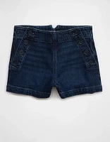 Short de maman en denim extensible AE