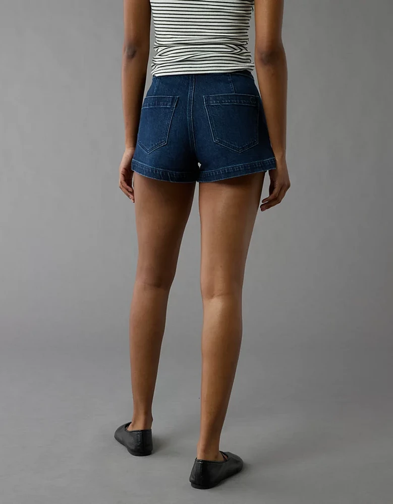 Short de maman en denim extensible AE