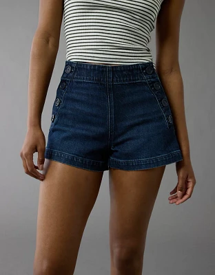 Short de maman en denim extensible AE