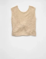 Débardeur en tricot noué au dos AE