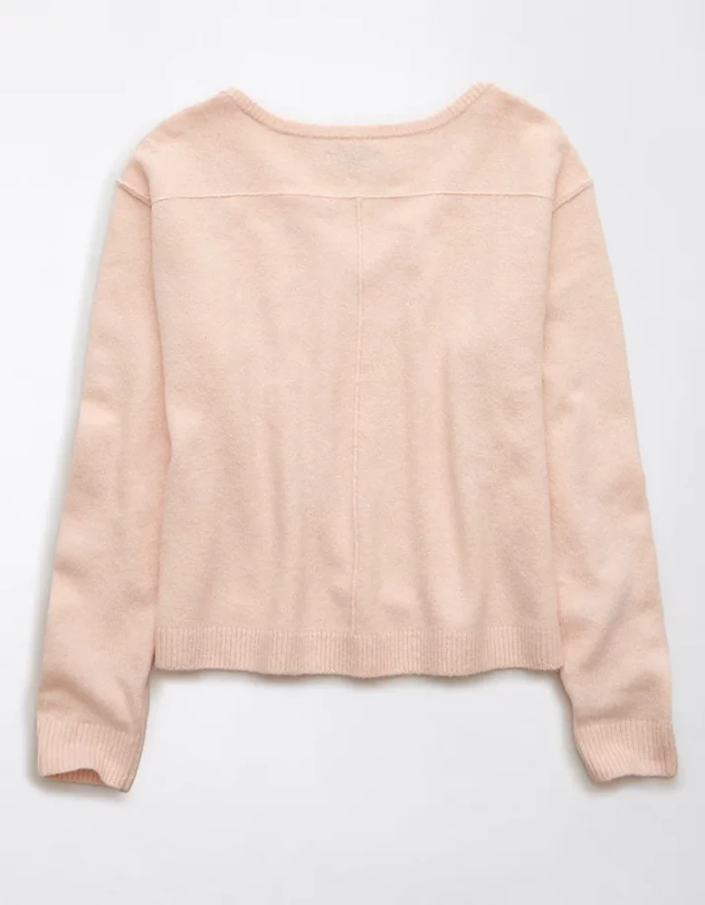 AE Whoa So Soft V-Neck Sweater