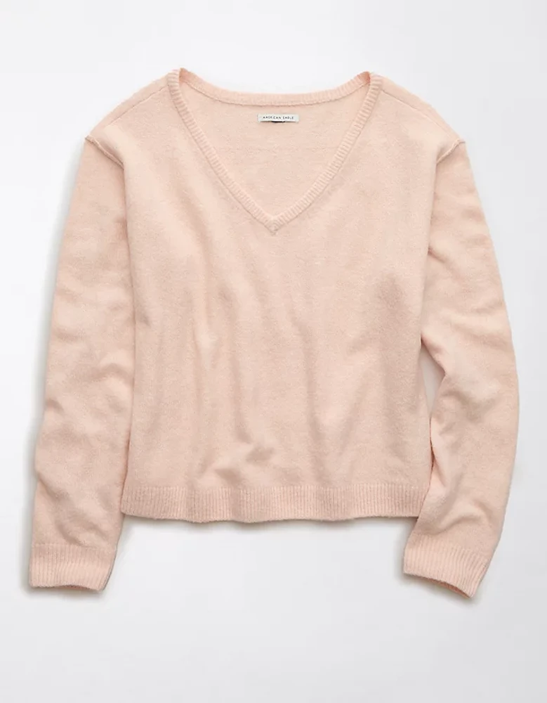 AE Whoa So Soft V-Neck Sweater